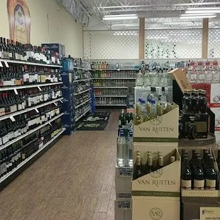 We have a huge selection of beer, spirits, and wine at fantastic prices.