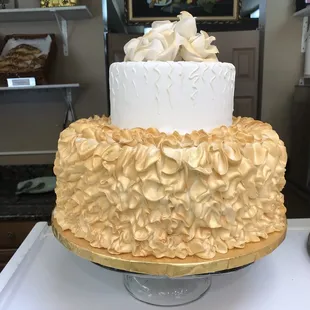They make custom wedding cakes. Ask them to design your dream cake!