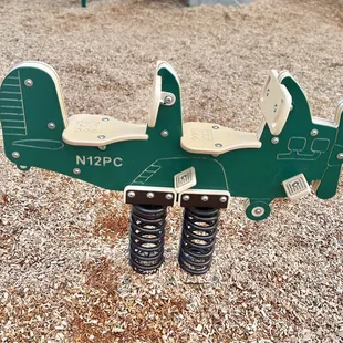 This 2 seated rocking plane was our 6 year old's favorite!!