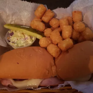 Dublin doubler and tots