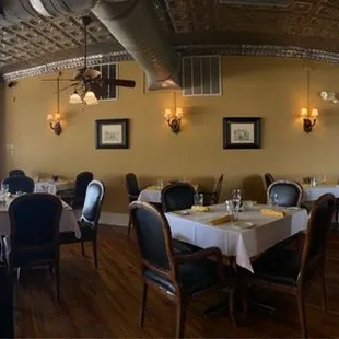 Panoramic of restaurant area