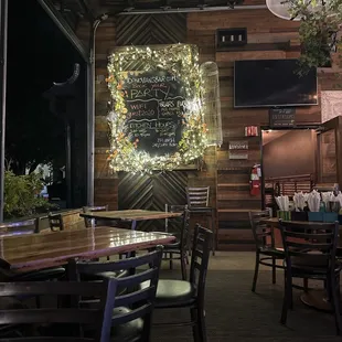 tacos, outside