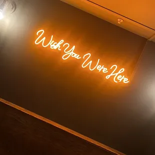 neon sign