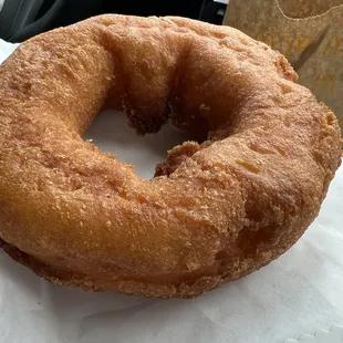 Plain cake donut