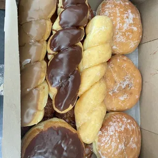 Glazed Bavarian cream filled