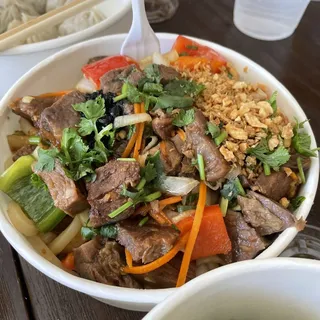 Black Garlic Fried Noodles
