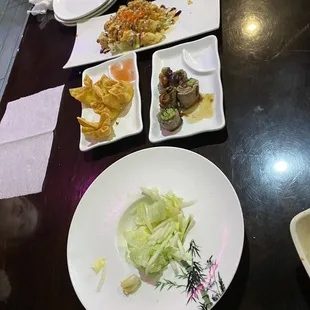 2. Cucumber Salad 17. Beef Negimaki 2. Kani Cheese (rangoon) 9. Rock Shrimp