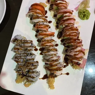 37. Crunchy Shrimp Roll 5. Tornado Roll  10. Titanic Roll