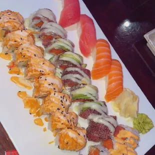 sushi, food, sushi and sashimi, sashimi