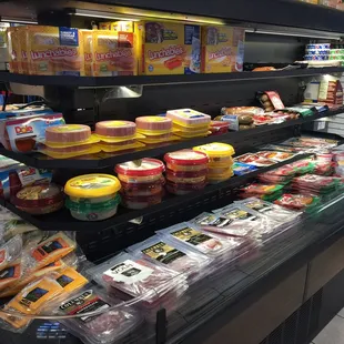 a display in a grocery store
