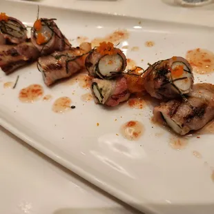 New Item Grill Shrimp w/bacon wrap