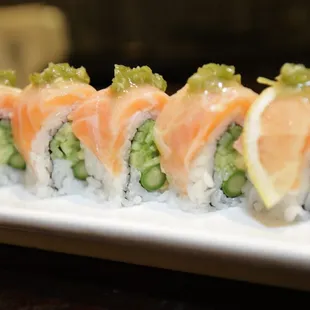Salmon Lemon Roll