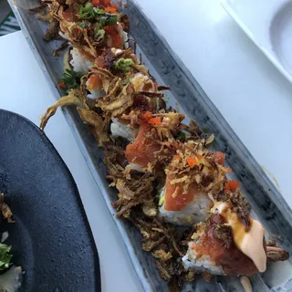Red Dragon Roll w/Crispy Onion