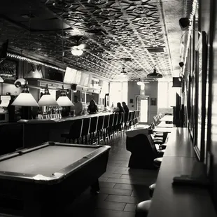 a billiards table