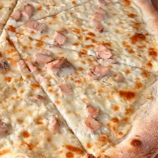 NY White Pizza with Chicken