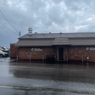 the outside of the building