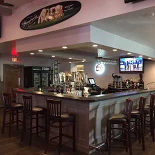O&apos;Gillies bar renovation was completed on October 17th, 2016.