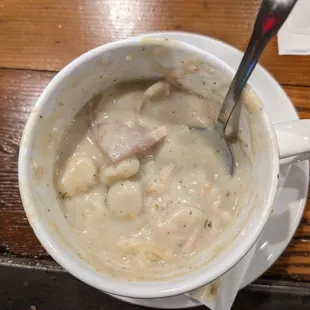 a bowl of soup