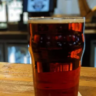 a pint of beer