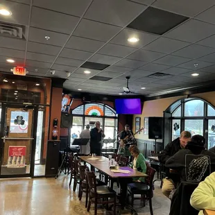 Bar area