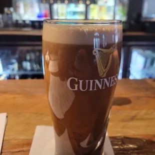 Guinness (great pour!)