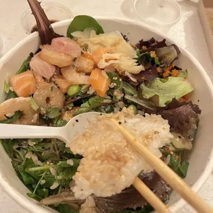 Hard rice lump