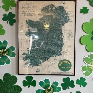 Map of Ireland