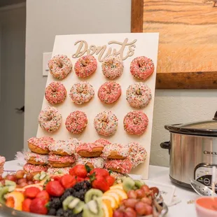 Tasty donuts we used for our baby shower earlier this year | 2022