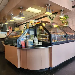 Inside! Small and cozy shop!