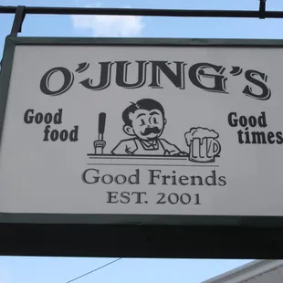 O&apos;Jung&apos;s sign!