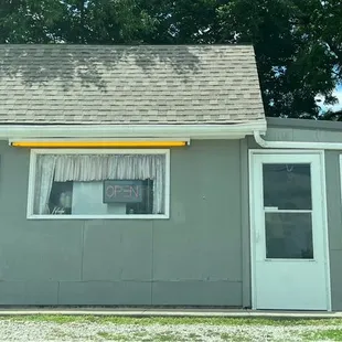 Exterior of restaurant