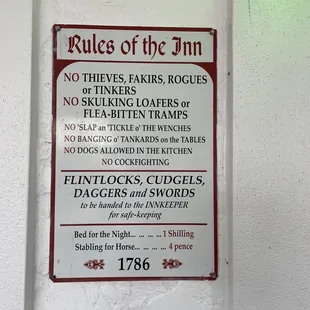 Front porch sign
