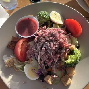 Prime rib salad