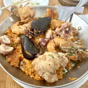 Kimchi Paella