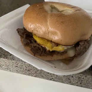 Classic Steak and Egg Togo