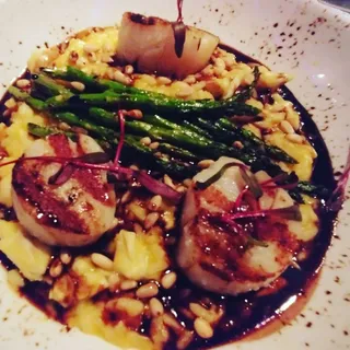 Grilled Diver Scallops