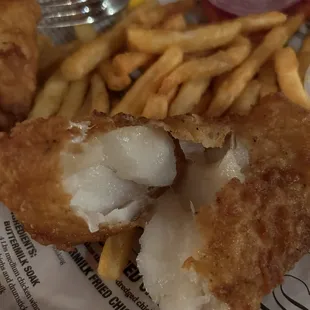 Fish and chips.