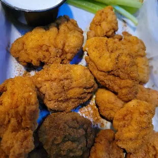 Old bay &amp; butter boneless wings