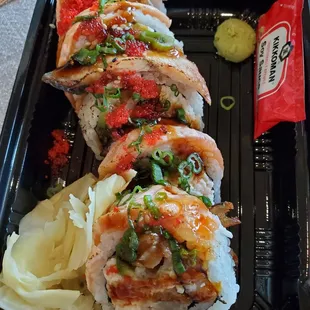 Beautiful specialty roll!