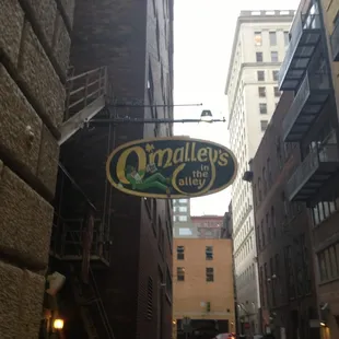 outside