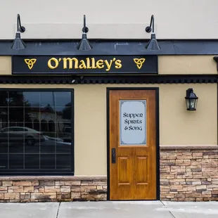 Great look for the all new O'Malley's!