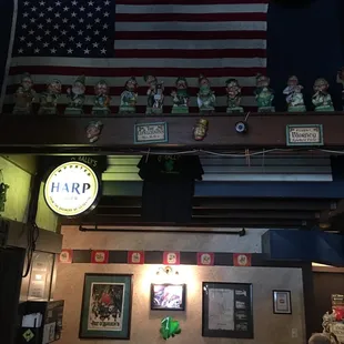 Excellent decor for an Irish pub