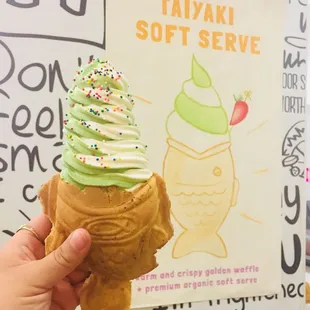 Japanese style ice cream!