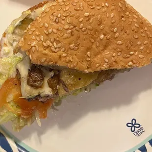 Teriyaki Pineapple Cheeseburger