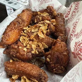 White Garlic Fried Chicken