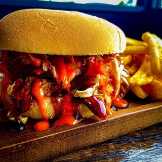 Pulled Chicken Sandwich