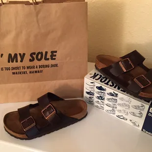 Love my new Birkenstocks!