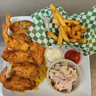 Fried Shrimp Platter