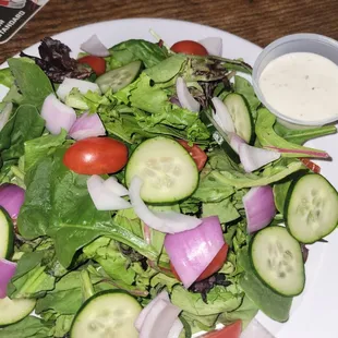 A regular ol house salad