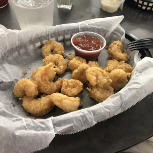 Shrimp ala carte.  Perfect!